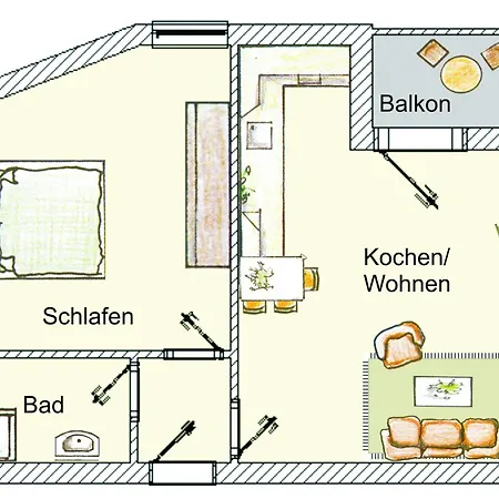 Brise Haus Miramar App 32 *